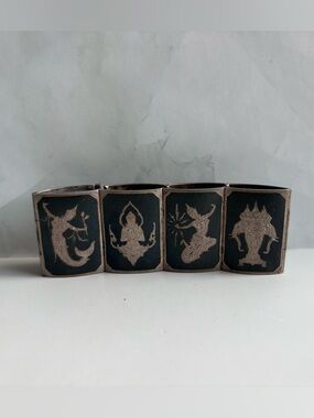 Vintage Siam Sterling Silver Bracelet